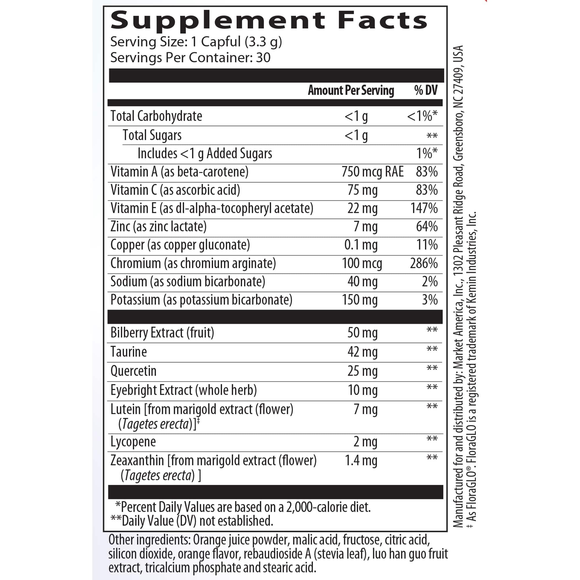 nutraMetrix DNA Miracles Isotonix® Vision