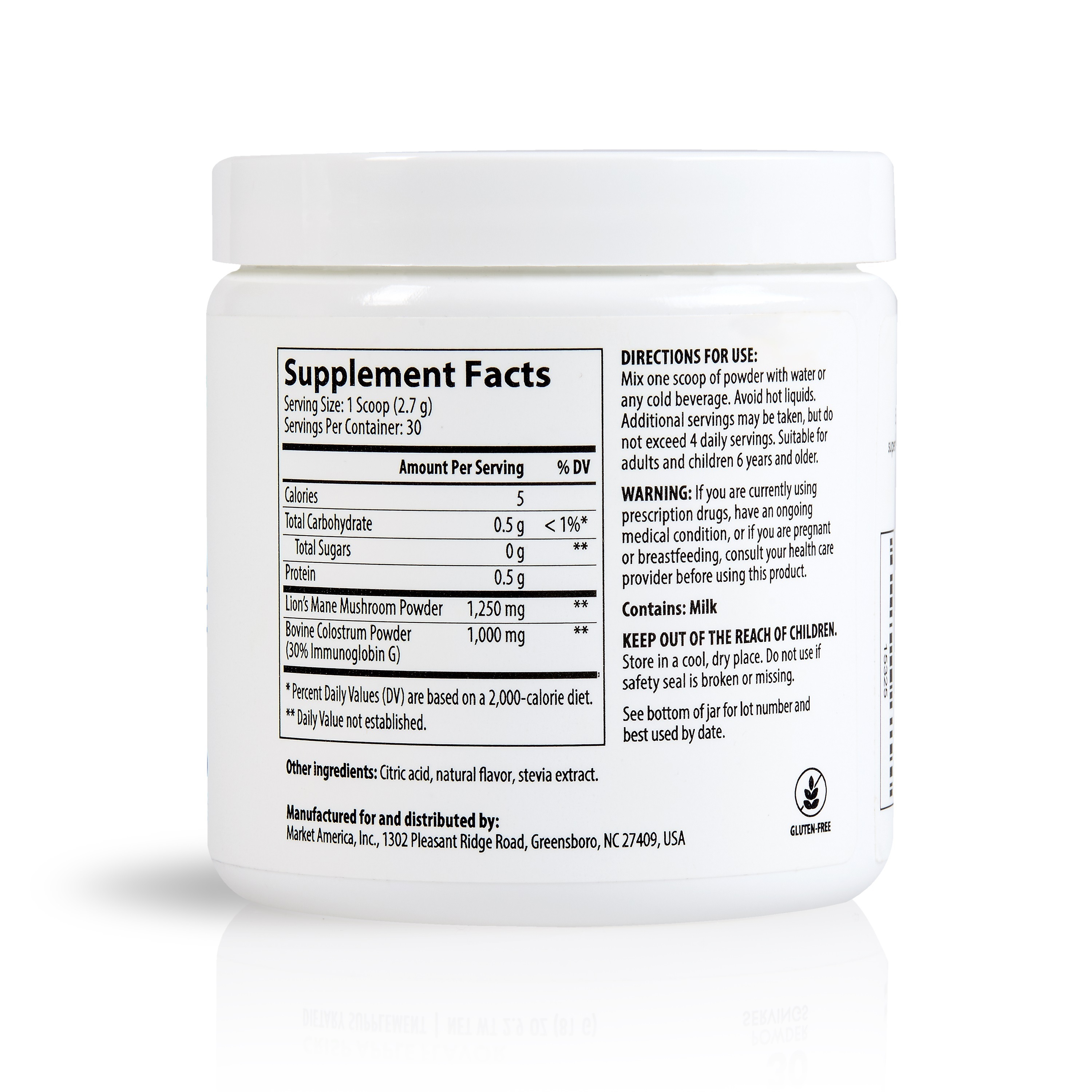 Prime™ Colostrum with Lion's Mane