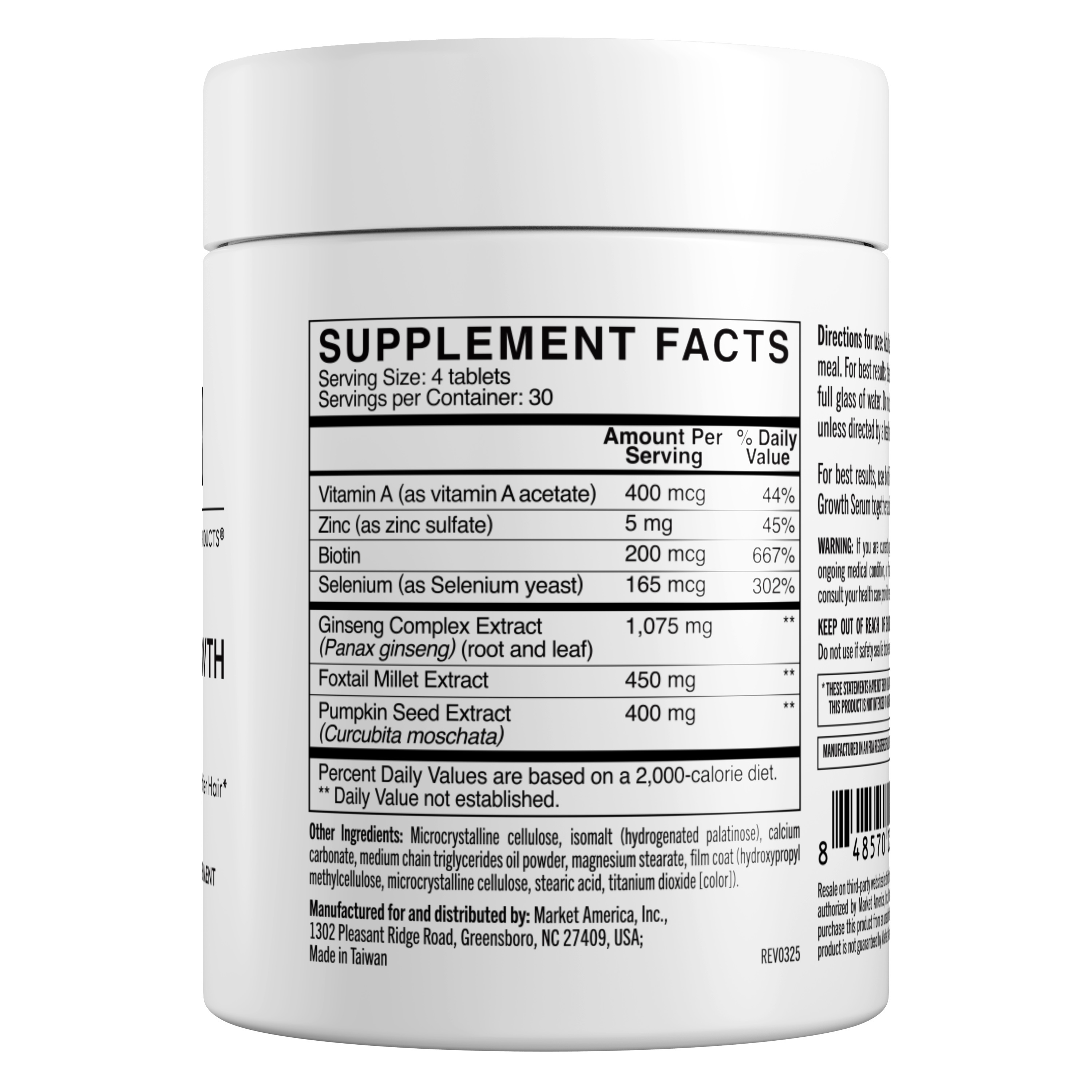 nutraMetrix® Fixx Hair Growth