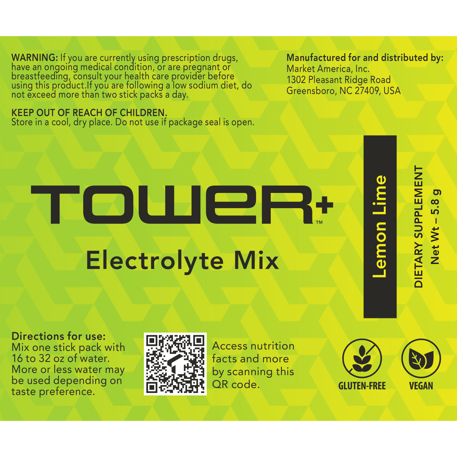 nutraMetrix® Tower+™ Electrolyte Mix