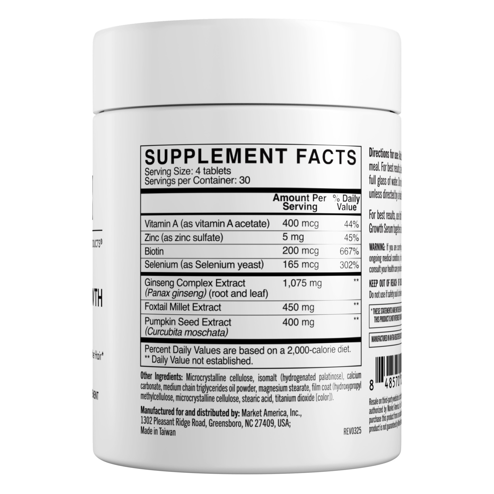 nutraMetrix® Fixx Hair Growth