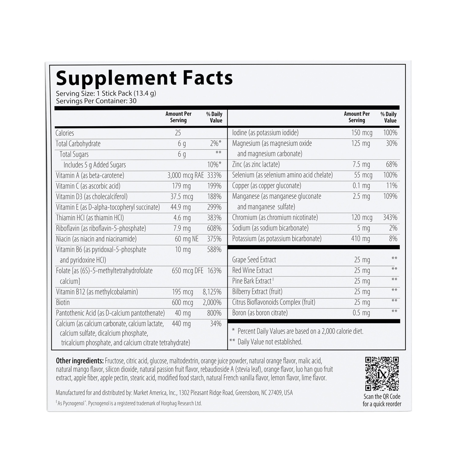 nutraMetrix Isotonix® Daily Essentials Packets