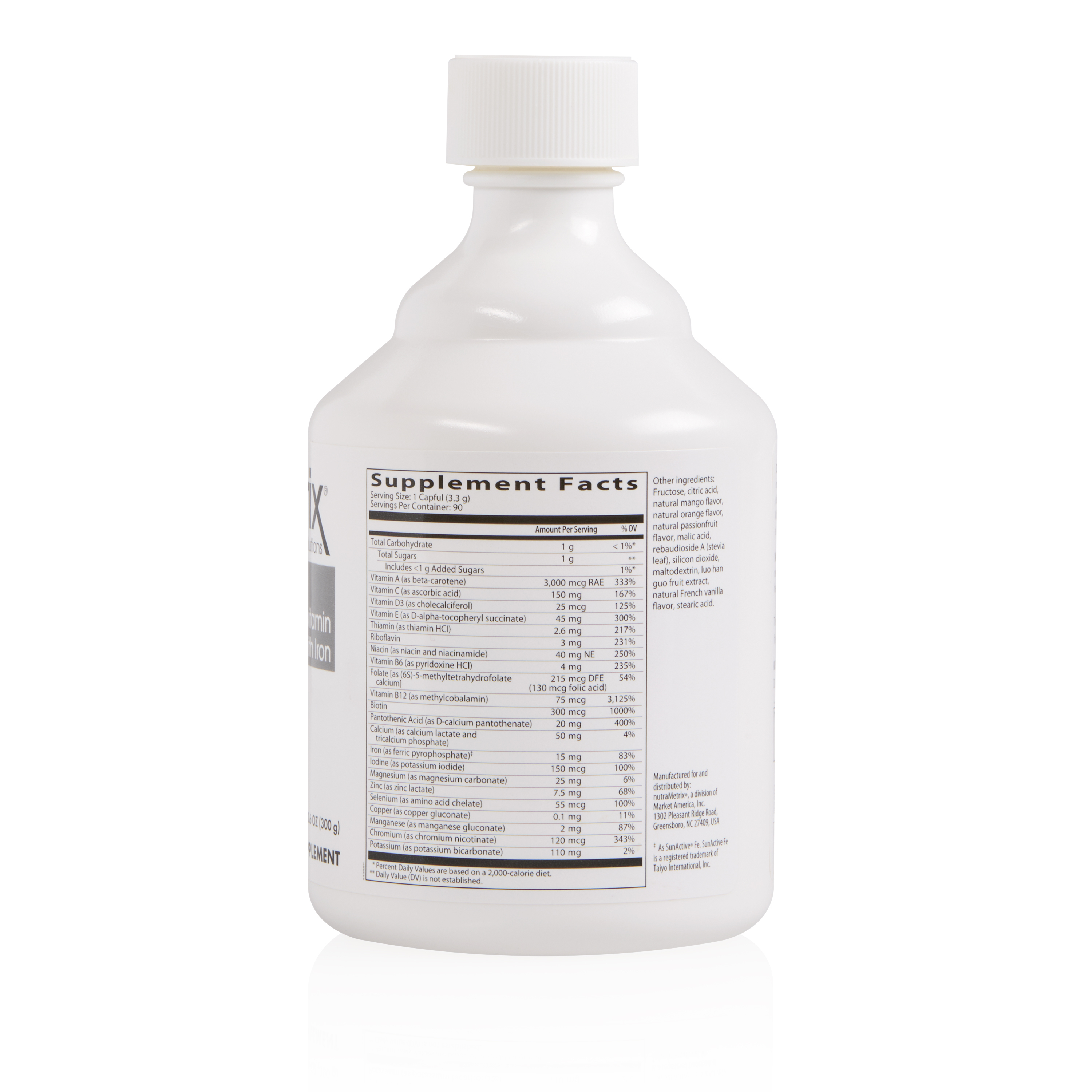nutraMetrix Isotonix® Multivitamin with Iron