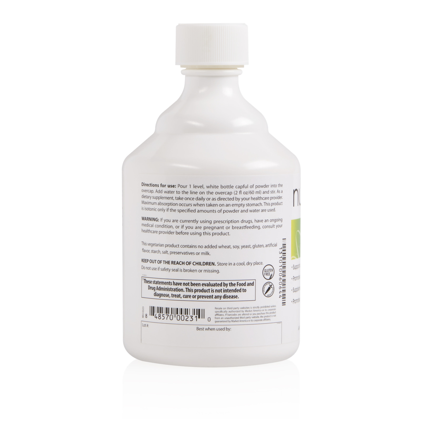 nutraMetrix Isotonix® Multivitamin with Iron
