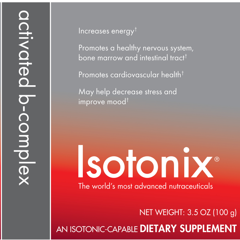nutraMetrix Isotonix&reg; Activated B-Complex