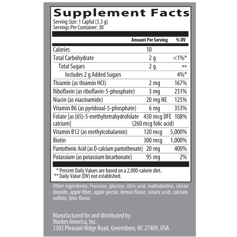nutraMetrix Isotonix&reg; Activated B-Complex