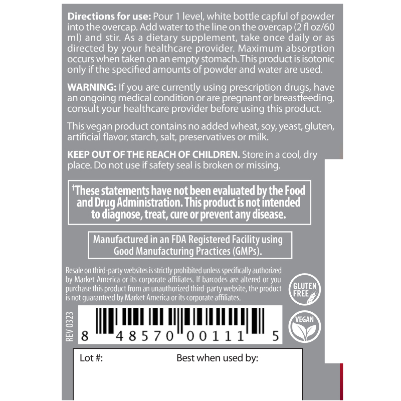 nutraMetrix Isotonix&reg; Activated B-Complex