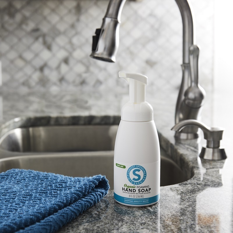 Shopping Annuity&reg; Brand Organic Foaming Hand Soap