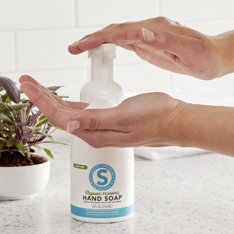 Shopping Annuity&reg; Brand Organic Foaming Hand Soap