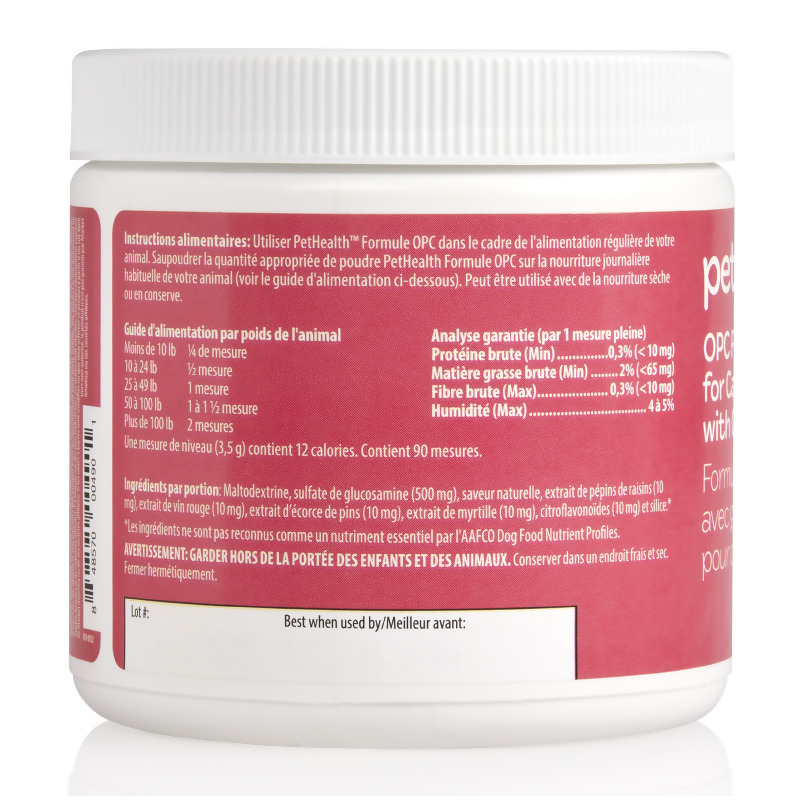 Pet Health OPC Formula for Cats & Dogs with Glucosamine