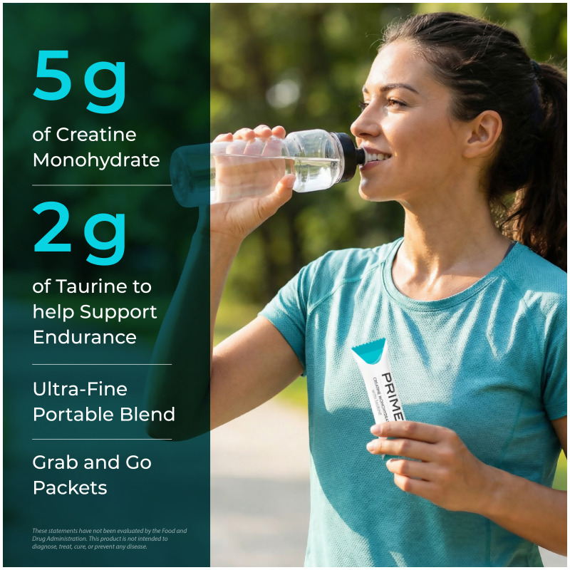 nutraMetrix&reg; Prime&trade; Creatine Monohydrate with Taurine