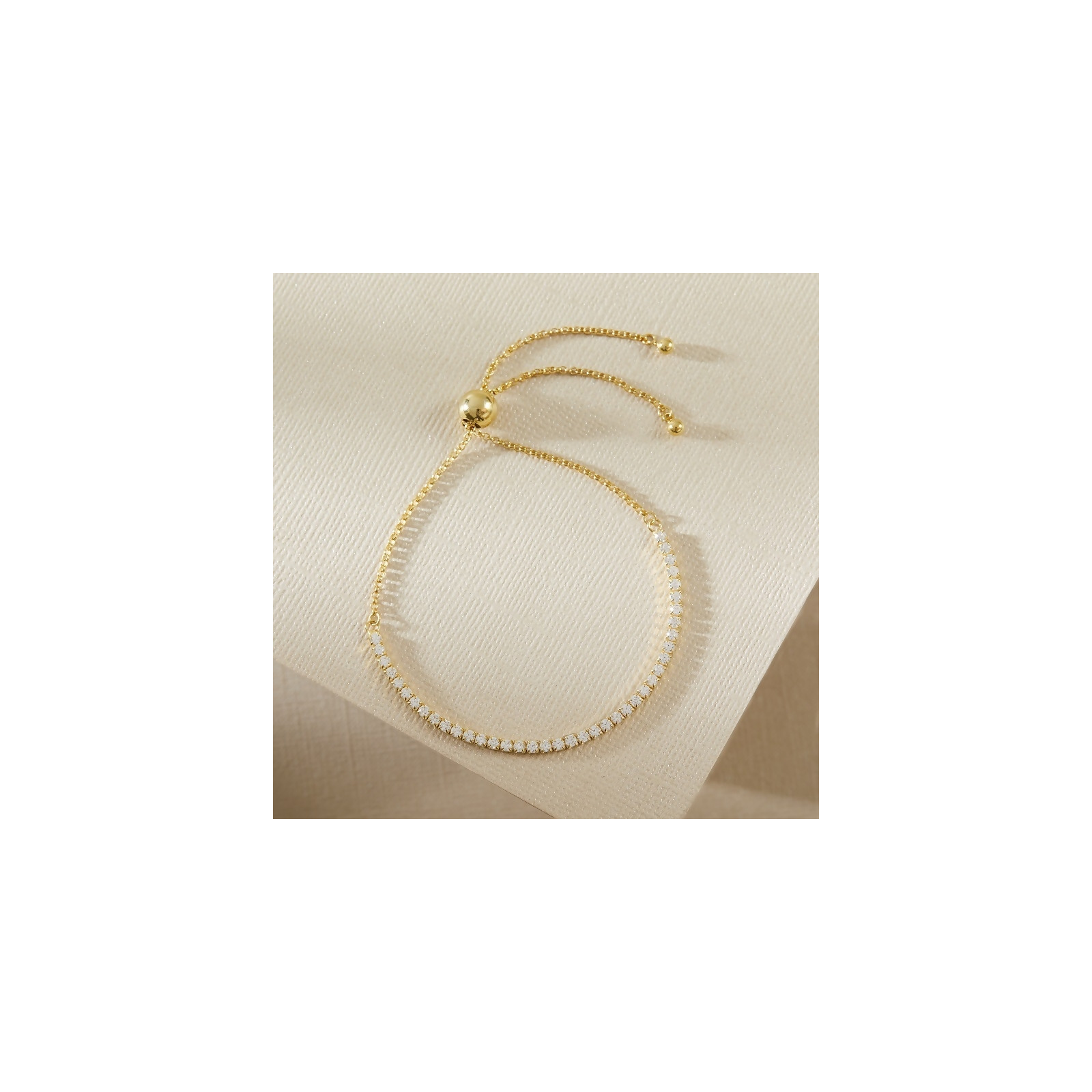 BRIA - Round Cut Tennis Bracelet