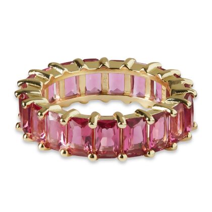 DEE - Emerald Cut Eternity Band (FINAL SALE)