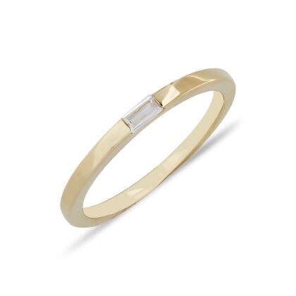 NIKKI - Modern Baguette Ring (FINAL SALE)