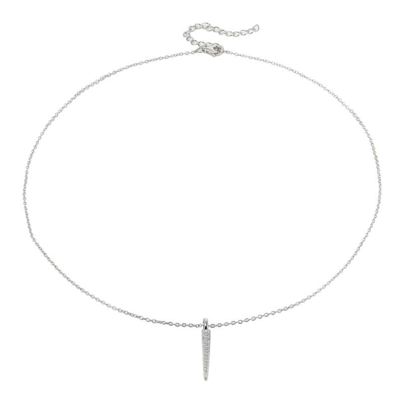 HEIDI - Pave Stick Necklace