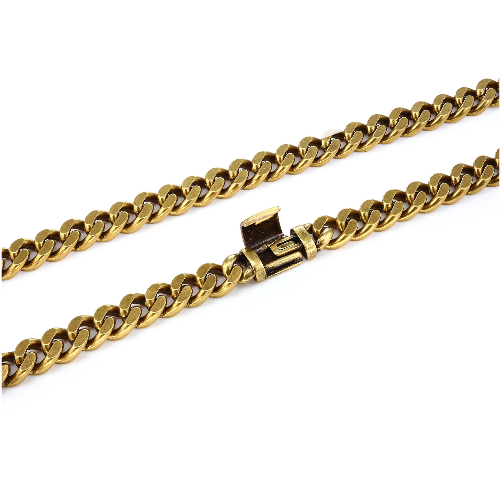 DALLAS – Antique Gold Cuban Link Chain