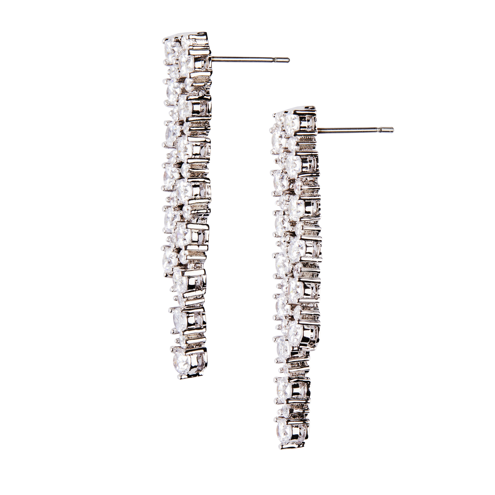 QUINN – Double Strand Earrings