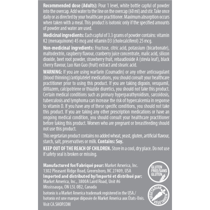 Isotonix® Vitamin K2 with D3