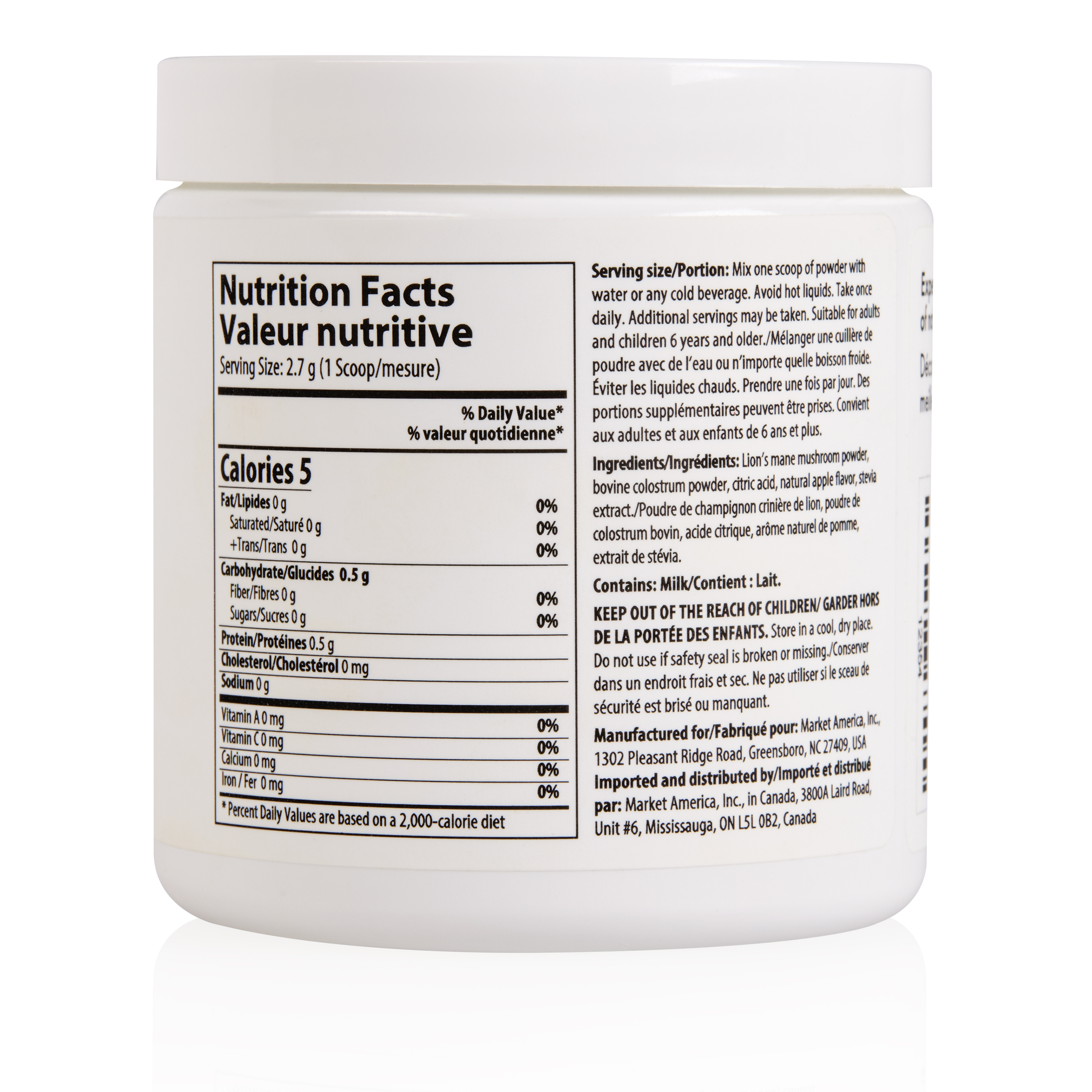 Prime Colostrum with Lion's Mane