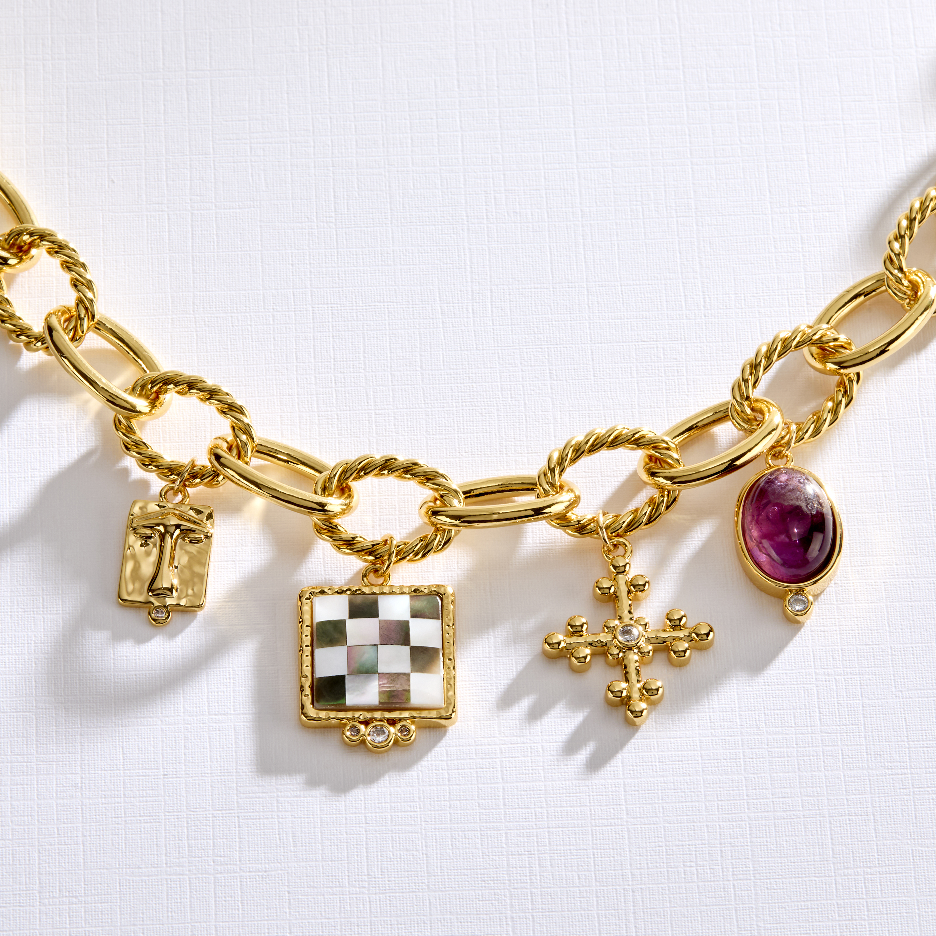 IVY – Chunky Charm Necklace