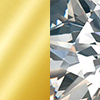 Gold | Clear (Single Cuff)