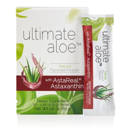 Ultimate Aloe™蘆薈粉（含AstaReal®蝦紅素）