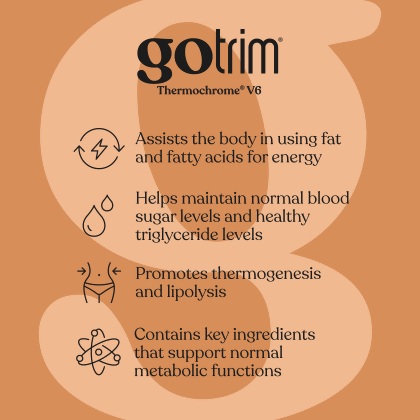 GoTrim&reg;熱鉻配方膠囊食品V6