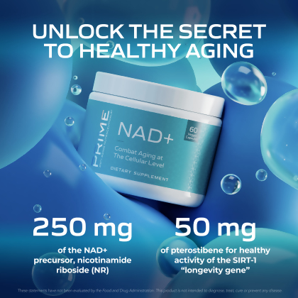 Prime Anti-Aging Nutraceuticals&reg; NAD+菁源寶