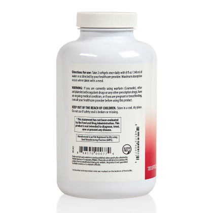 Heart Health易善魚油維生素E膠囊食品