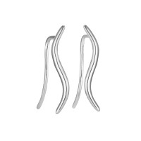 VENICE – Aretes trepadores de forma de onda