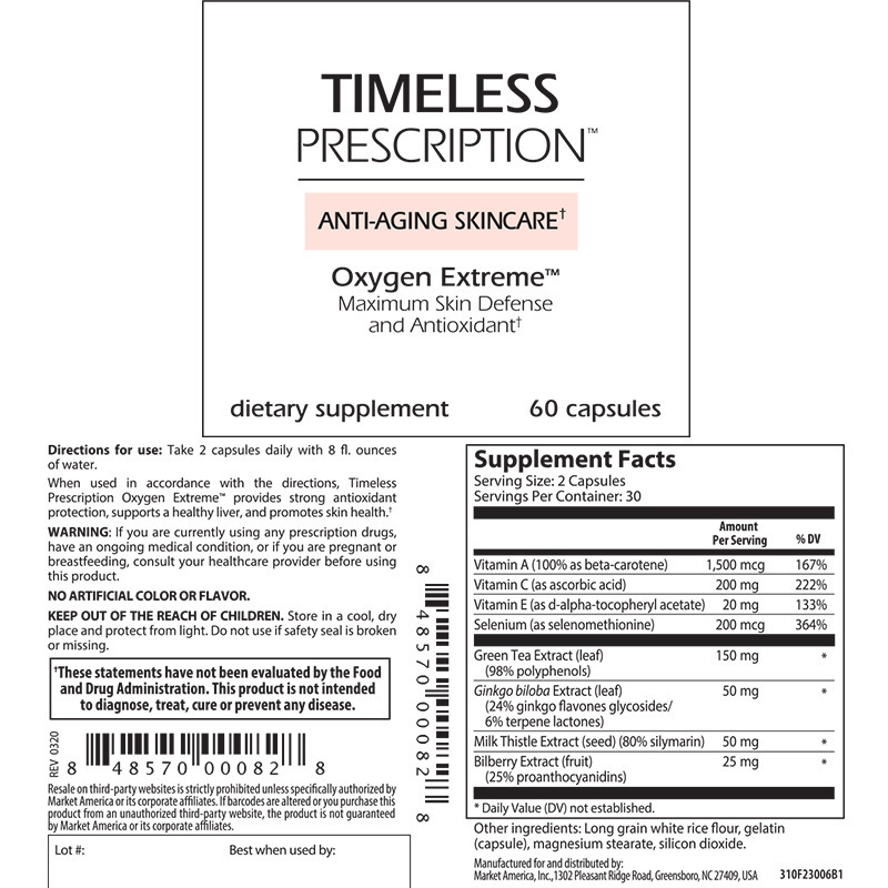 Timeless Prescription Oxygen Extreme