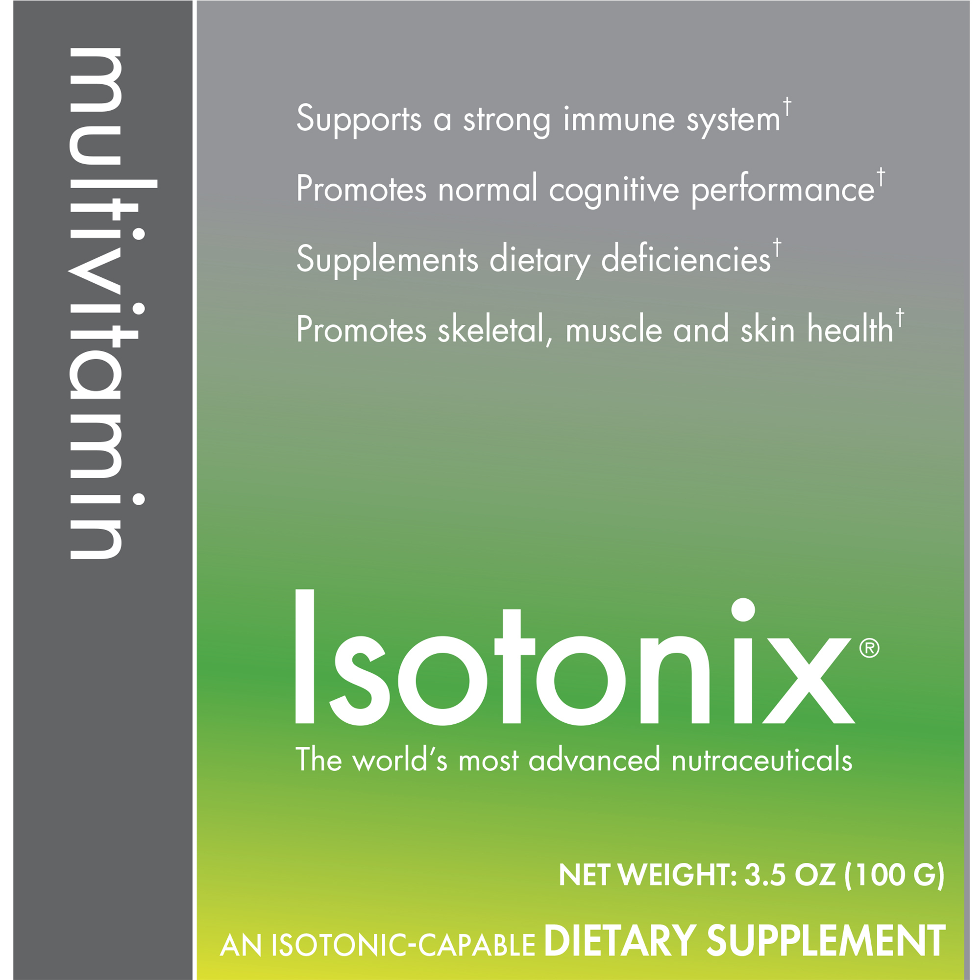 Isotonix® Multivitamin sin Hierro