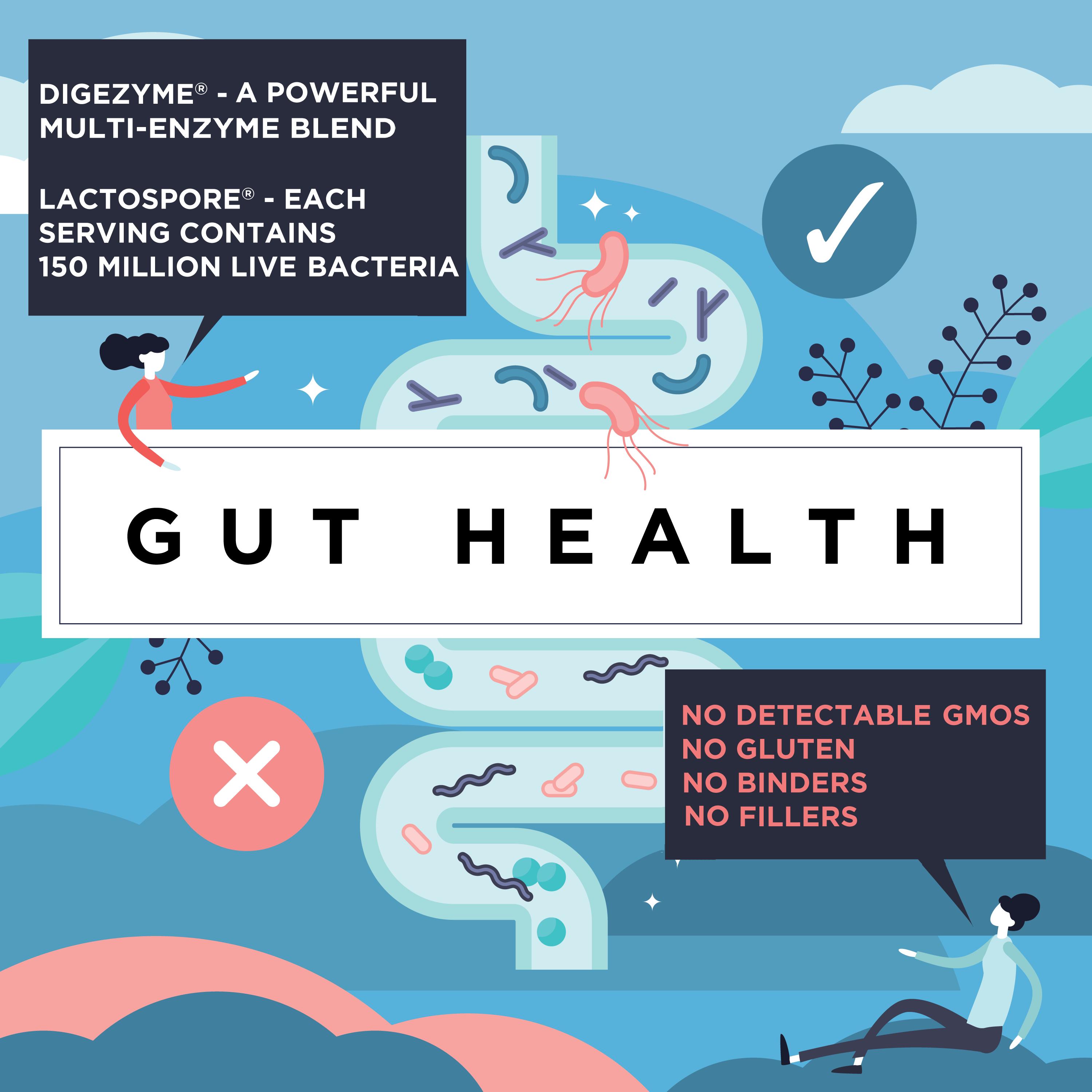Enzimas Digestivas con Probióticos