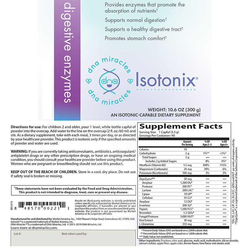 DNA Miracles® Isotonix® Digestive Enzymes