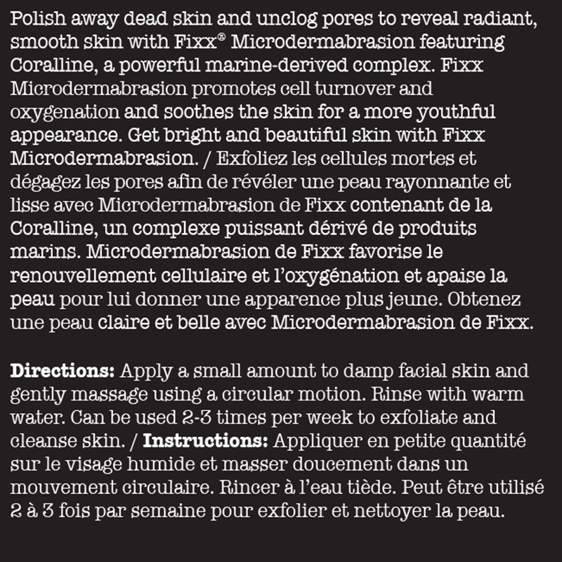 Fixx™ Microdermabrasion