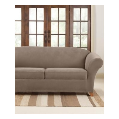 Sure Fit Stretch Pique 2 Cushion Sofa Slipcover