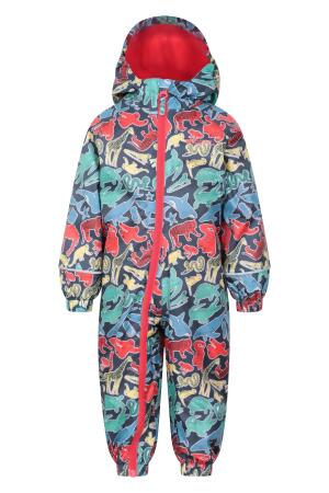 spright printed junior waterproof rain suit