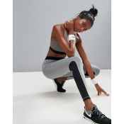 Nike Grey Leggings With Panel Detail - Grey Nike Grey Leggings With Panel Detail - Grey
