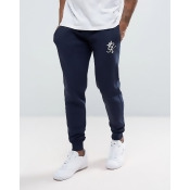 Gym King Skinny Fit Joggers In Navy - Navy Gym King Skinny Fit Joggers In Navy - Navy