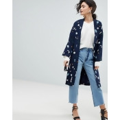 Selected Femme Printed Kimono - Multi Selected Femme Printed Kimono - Multi