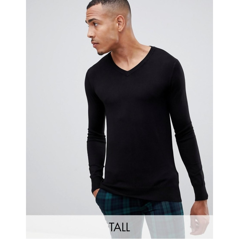 tall v neck jumper