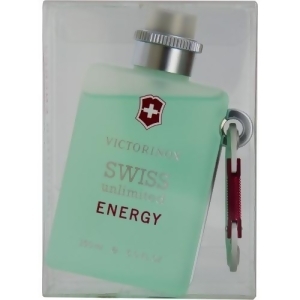 Victorinox Swiss Unlimited Energy by Victorinox Cologne Spray 5 oz for Men - All