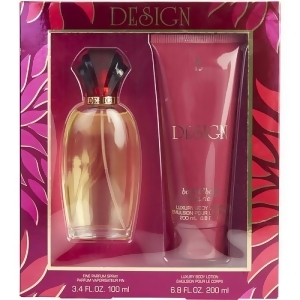 Design by Paul Sebastian Eau de Parfum Spray 3.4 oz Body Lotion 6.8 oz for Women - All