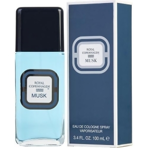 Royal Copenhagen Musk by Royal Copenhagen Cologne Spray 3.4 oz for Men - All