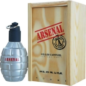 Arsenal Grey by Gilles Cantuel Eau de Parfum Spray 3.4 oz for Men - All
