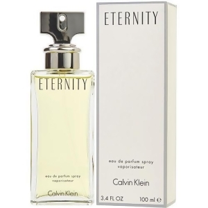 Eternity by Calvin Klein Eau de Parfum Spray 3.4 oz for Women - All