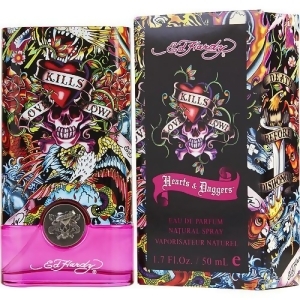 Ed Hardy Hearts Daggers by Christian Audigier Eau de Parfum Spray 1.7 oz for Women - All