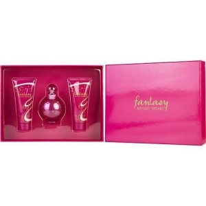 Fantasy Britney Spears by Britney Spears Eau de Parfum Spray 3.3 oz Body Souffle 3.3 oz Shower Gel 3.3 oz for Women - All