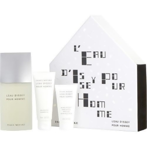 L'eau D'issey by Issey Miyake Edt Spray 4.2 oz After Shave Balm 1.6 oz Shower Gel 2.5 oz for Men - All