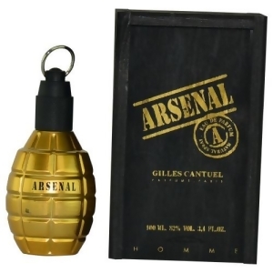 Arsenal Gold by Gilles Cantuel Eau de Parfum Spray 3.4 oz for Men - All